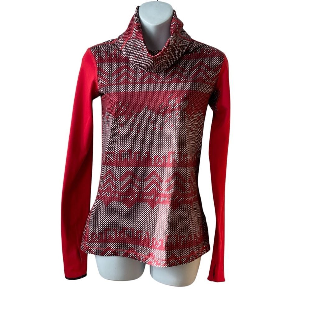 NIKE Pro Hyperwarm Nordic Infinity Long Sleeve Turtleneck Sweater Size S